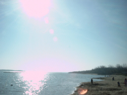 Sonne am Meer