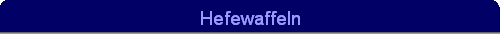 Hefewaffeln